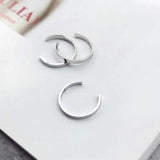 Copper Accessories DIY Earrings C-Shaped Opening Ring Pendants