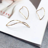 Copper Accessories DIY Earrings C-Shaped Opening Ring Pendants