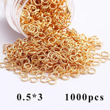 18k Plated Jewelry Accessories, Handmade, 0.3 Microns, 20g/Pack