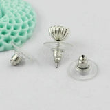 150Pcs Earring Back Stud Earring Bullet Earplugs Ear Plugging