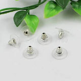 150Pcs Earring Back Stud Earring Bullet Earplugs Ear Plugging