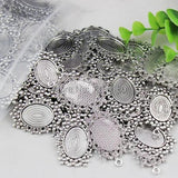 18x25mm Oval Cabochon Summer Cameo Frame Setting Tray 10pcs/lot
