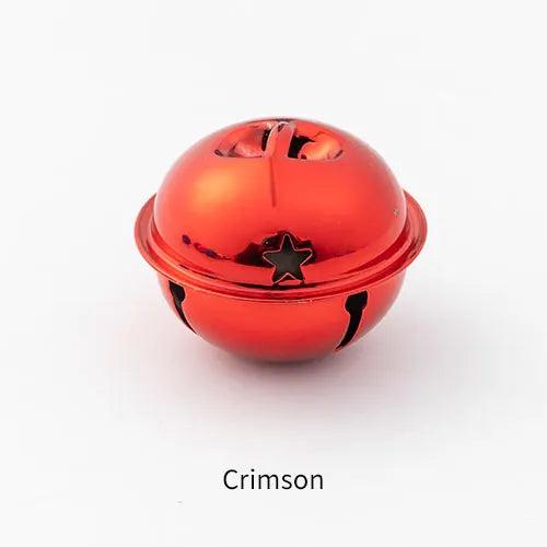 10Pcs Star Christmas Bells Rattle Bell DIY Crafts Accessories