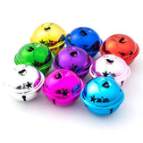10Pcs Star Christmas Bells Rattle Bell DIY Crafts Accessories