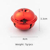 10Pcs Star Christmas Bells Rattle Bell DIY Crafts Accessories