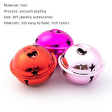 10Pcs Star Christmas Bells Rattle Bell DIY Crafts Accessories