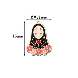 10pcs Japanese Comic Charms Pendant DIY Necklace Earrings Charm
