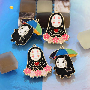 10pcs Japanese Comic Charms Pendant DIY Necklace Earrings Charm