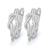 Brass Earring Hooks DIY Wedding Jewelry Supplies