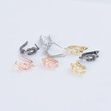 Brass Earring Hooks DIY Wedding Jewelry Supplies