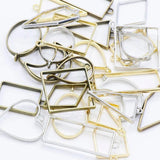 10pc Hollow Frame Beze Resin Molds DIY Necklace Kit
