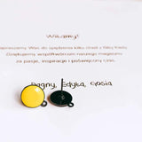 Multicolor Back Stud Earrings Eardrop 6pcs