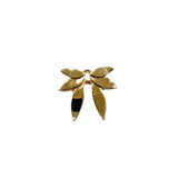 Plated Bow-knot Earring Eardrop Copper Pendant Accessories Necklace Charms
