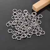 304 SS Jump Rings Round Silver 6mm 500 PCs