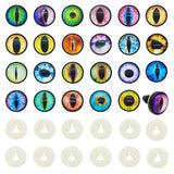 10 Pairs 14mm Glass Animal Safety Eyes Button Toy Doll Eyeball Accessory