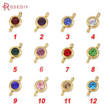 10PCS 6MM Stainless Steel Round Charms End Beads Jewelry Making Supplies