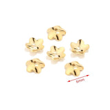 40pcs Stainless Steel Filigree Flower Bead Caps Jewelry Making DIY Findings