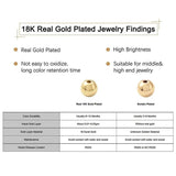 Brass Link Mask Chains 18K Plated Heart Lead & Cadmium Free 6.5x5.5x0.1mm