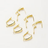 6pcs/lot 14K 18K French Blank Earing Hook Open Ear Ring Clips Clasp