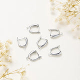 6pcs/lot 14K 18K French Blank Earing Hook Open Ear Ring Clips Clasp