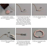 20Pcs Brass Screw Clasps Cord End Tip Caps Twist Clasp Screw Fastener