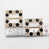 45mm Alloy Rhinestone Rod Buckle DIY Clothing Bag Accessories