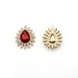 10Pcs Rhinestone Embellishment Hair Accessories DIY Brooch
