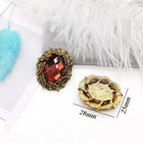 10Pcs Flower Alloy Wedding Decor Wine Glass DIY Crafts