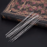30 Pcs Stainless Steel Beading Needles 0.6 x 120mm