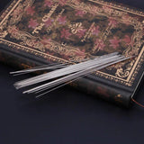 30 Pcs Stainless Steel Beading Needles 0.6 x 120mm