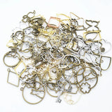 30pcs Cat Animal Frame Charms Resin Mold