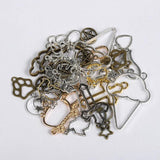 30pcs Cat Animal Frame Charms Resin Mold