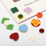 27mm Fruta Acrylic DIY Hairpin Earrings Ear Stud 10pcs