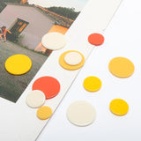 27mm Fruta Acrylic DIY Hairpin Earrings Ear Stud 10pcs