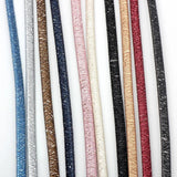 2Yards Double-sided PU Leather Cord for DIY Jewelry Making