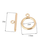10pcs Stainless Steel OT Toggle Clasp Jewelry Making Findings