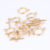 10pcs Stainless Steel OT Toggle Clasp Jewelry Making Findings