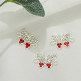 10pcs Butterfly Charms Insect 2 Hole 13x19mm Jewelry Making Earring Pendant