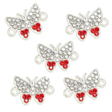 10pcs Butterfly Charms Insect 2 Hole 13x19mm Jewelry Making Earring Pendant