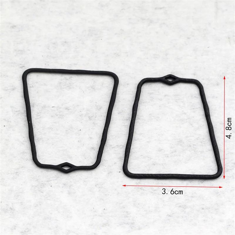 10pcs Trapezoid Pendant Charms for Necklace Diy Jewelry Making Findings