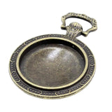 20mm Cabochons Dial Bronze Frame Settings, DIY Pendant Charm, 10pcs
