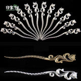 Alloy Hairpin Hair Sticks Long Thin Fox Slender Kanzashi Vintage Hairpin
