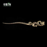 Alloy Hairpin Hair Sticks Long Thin Fox Slender Kanzashi Vintage Hairpin