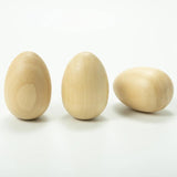Unfinished Wood Simulation Eggs DIY Easter Educational Toy