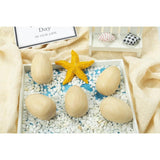 Unfinished Wood Simulation Eggs DIY Easter Educational Toy