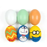 Unfinished Wood Simulation Eggs DIY Easter Educational Toy