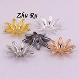 10pcs/lot 21mm Chrysanthemum Flower Base Shape Jewelry Findings