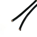 1.5mm Coffee Round Leather Cord 10M