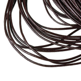 1.5mm Coffee Round Leather Cord 10M