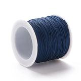 0.8mm Nylon Cord Thread Chinese Knot Macrame Cord Bracelet Braided String